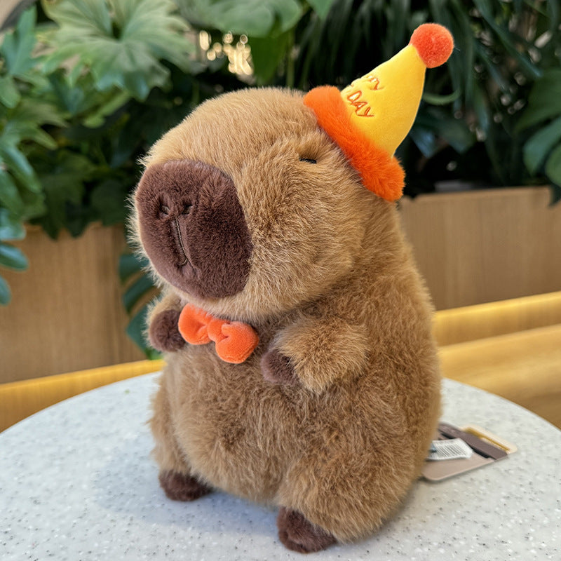 Hamburger Capybara Plush