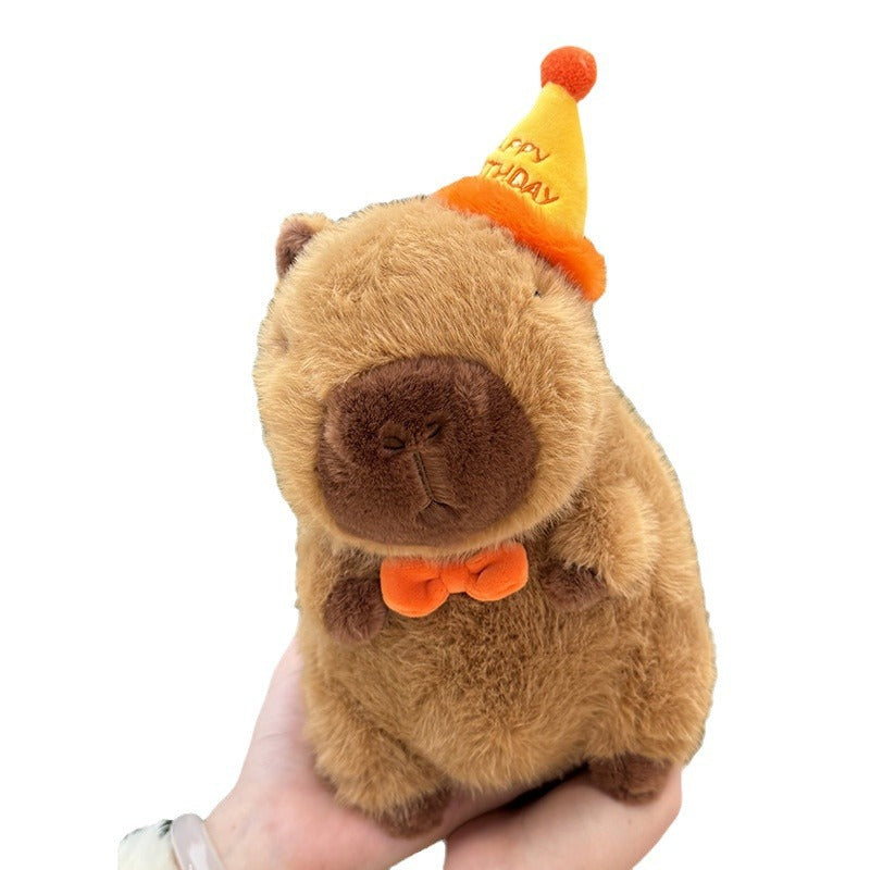 Hamburger Capybara Plush