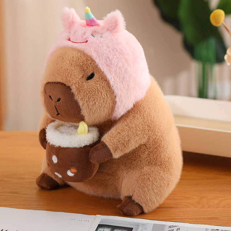 Capybara Costume Companions